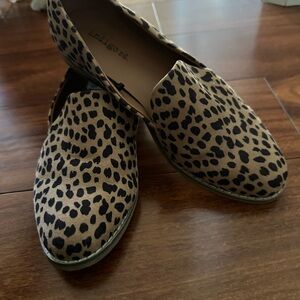 Leopard Print Loafers